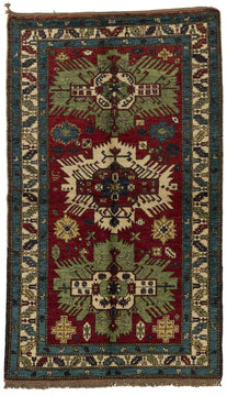 KAZAK-II Tri-Medallion, a Rare Weaves collection rug designed by Tufenkian Artisan Carpets