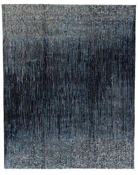 Waterfall Blue Contemporary Rug by Tufenkian Artisan Carpets